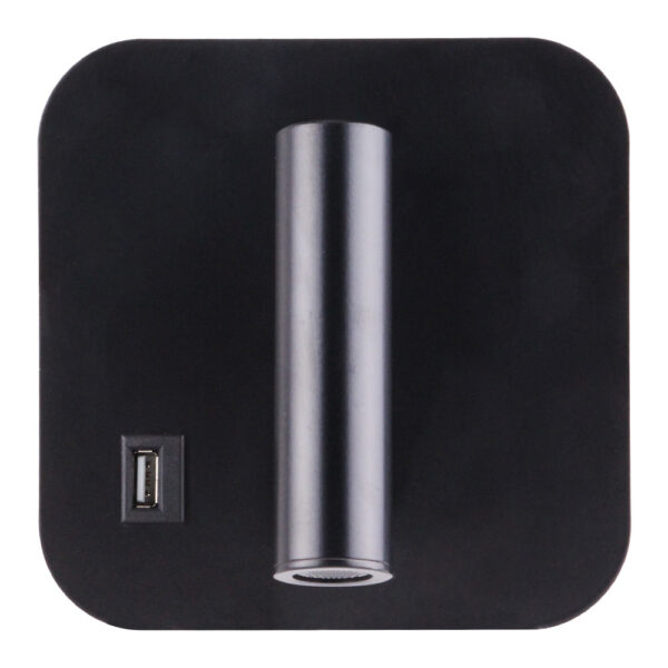 SPOT ON Leseleuchte mit USB Eckig – Bild 10