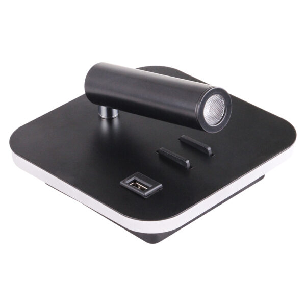 SPOT ON Leseleuchte mit USB Eckig – Bild 9