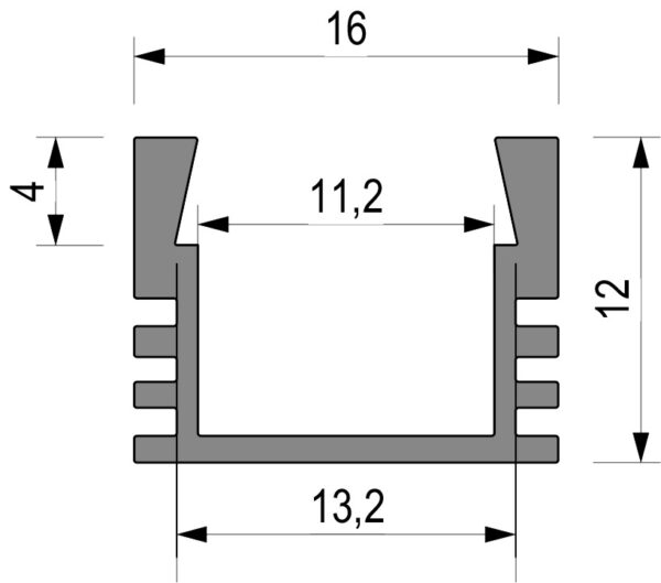 Aluminium Profil 16/12 – Bild 6